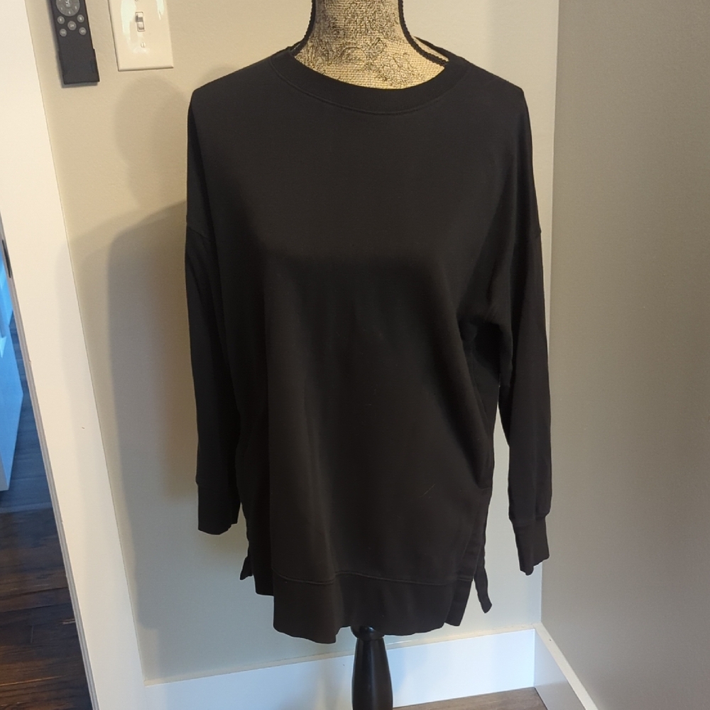 Old Navy Black Tunic Top